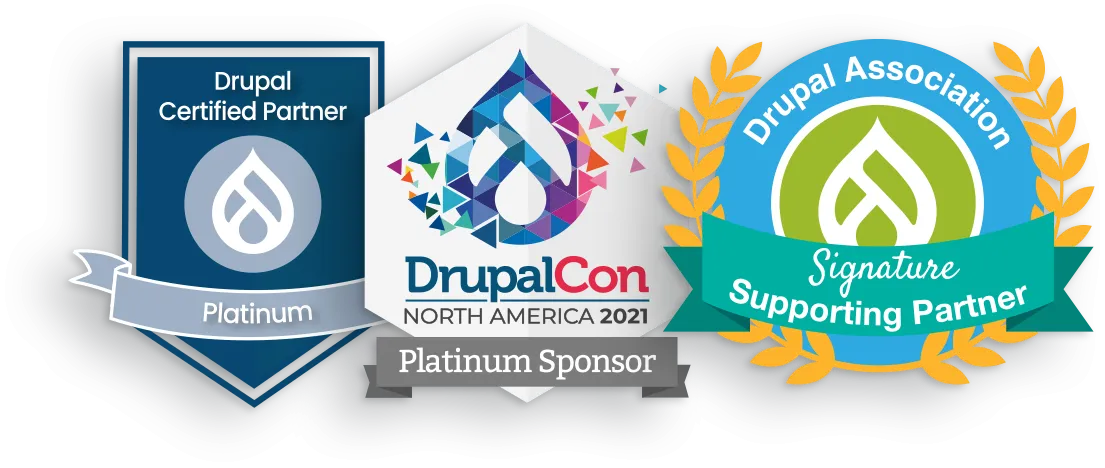Drupal Association & Sponsorship logos