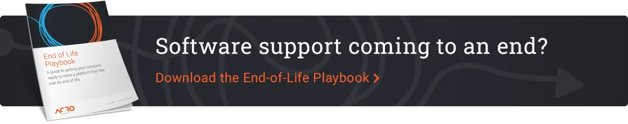 Get the End of life playbook now | Acro Media