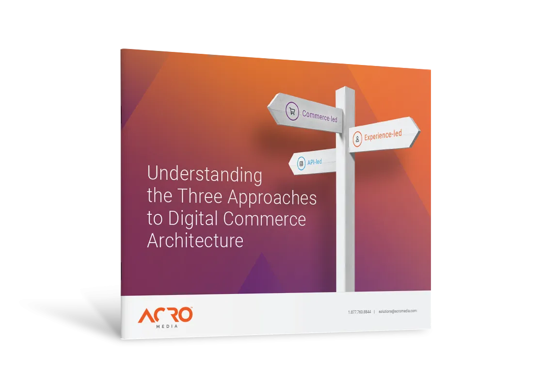 Understanding the three approaches to digital commerce architecture