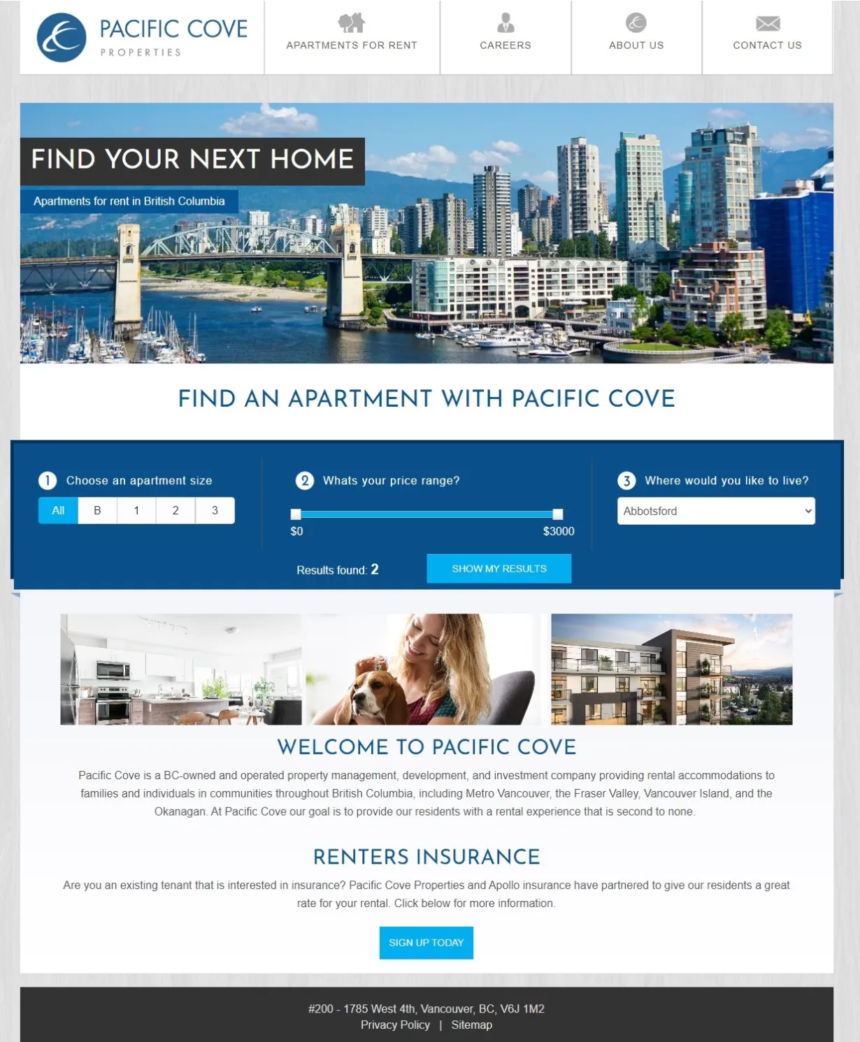 Pacific Cove Property Management | Client Story | Case Study | Acro Media