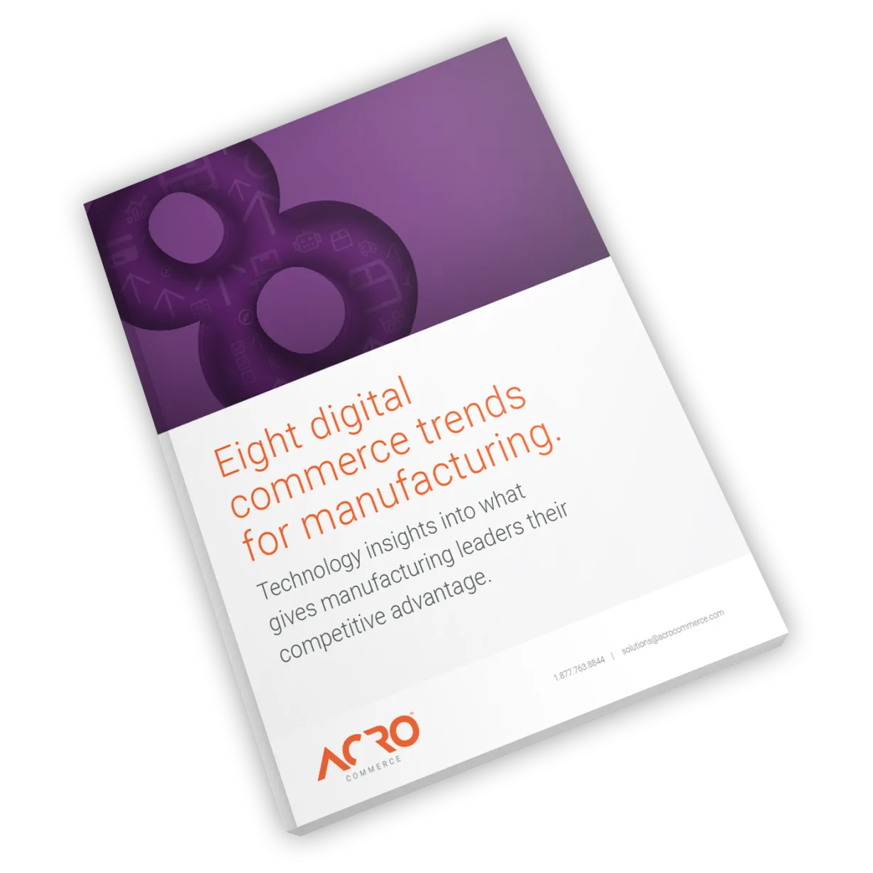 Eight digital commerce trends for manufacturing - Booklet