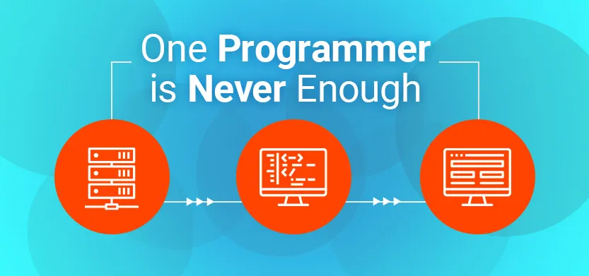 One Programmer is Never Enough - Server, Backend & Frontend Icons