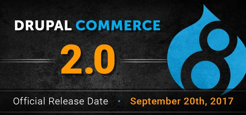 Drupal Commerce 2 launch announcement