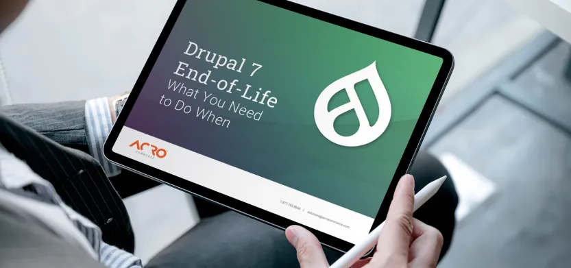 Countdown to Drupal 7 End-of-Life Deadline | Acro Commerce